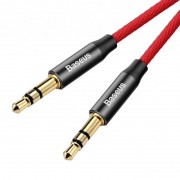 Аудио кабель Aux Baseus Yiven M30 (1.5m) (CAM30-CS) (Черный / Красный)