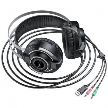 Стерео Навушники Hoco ESD06 (Чорний) - Провідні навушники - зображення 2 