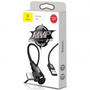 Кабель синхронізації Baseus MVP Elbow Lightning Cable 2.4A (1m) (CALMVP) (Black)