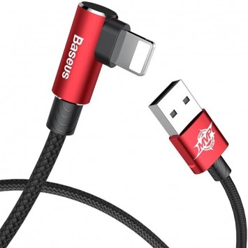 Зарядной кабель Baseus MVP Elbow Lightning Cable 2.4A (1m) (CALMVP) (Red) - Lightning - изображение 1