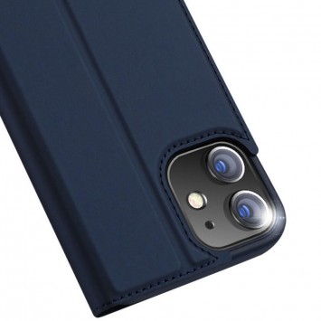 Чехол-книжка для Apple iPhone 12 mini (5.4"") - Dux Ducis с карманом для визиток (Синий) - Чехлы для iPhone 12 mini - изображение 2