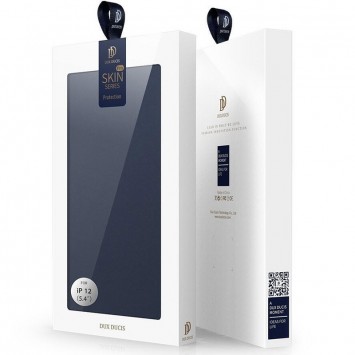 Чехол-книжка для Apple iPhone 12 mini (5.4"") - Dux Ducis с карманом для визиток (Синий) - Чехлы для iPhone 12 mini - изображение 5