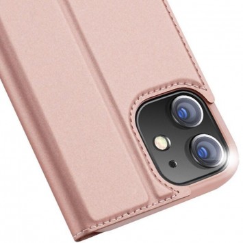 Чехол-книжка для Apple iPhone 12 mini (5.4"") - Dux Ducis с карманом для визиток (Rose Gold) - Чехлы для iPhone 12 mini - изображение 4