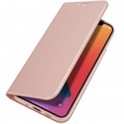 Чехол-книжка для Apple iPhone 12 Pro Max (6.7"") - Dux Ducis с карманом для визиток (Rose Gold)