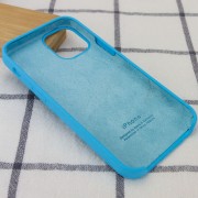 Чехол для Apple iPhone 12 Pro Max (6.7"") - Silicone Case (AA) (Голубой / Blue)
