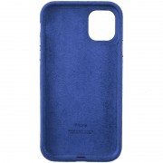 Чохол для Apple iPhone 11 Pro (5.8"") - ALCANTARA Case Full (Синій)