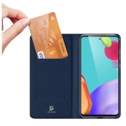 Чехол-книжка для Samsung Galaxy A72 4G / A72 5G - Dux Ducis с карманом для визиток (Синий)