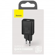 Зарядний пристрій Baseus Super Si Quick Charger 1C 30W (CCSUP-J) (Чорний)