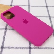 Чехол для iPhone 13 - Silicone Case Full Protective (AA) (Малиновый / Dragon Fruit)