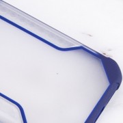 Чохол для Apple iPhone X/XS (5.8"") - Camshield matte Ease TPU зі шторкою (Синій)