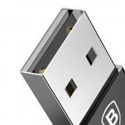 Переходник USB Male to Type-C Female Baseus Exquisite (CATJQ-A01) (Черный)