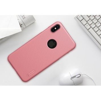 Чехол для Apple iPhone XS Max (6.5"") Nillkin Matte (Розовый / Rose Gold) - Чехлы для iPhone XS Max - изображение 1