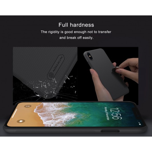 Чохол Apple iPhone XS Max (6.5"") Nillkin Matte (Чорний) - зображення 1 