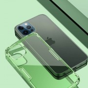 TPU чохол для Apple iPhone 12 Pro/12 (6.1"") - Nillkin Nature Series (Темно-зелений (прозорий))
