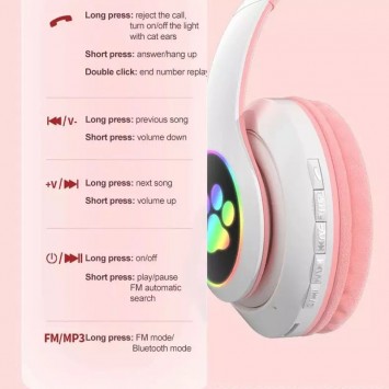 Bluetooth навушники Tucci STN-28 (Рожевий) - Bluetooth наушники - зображення 3 
