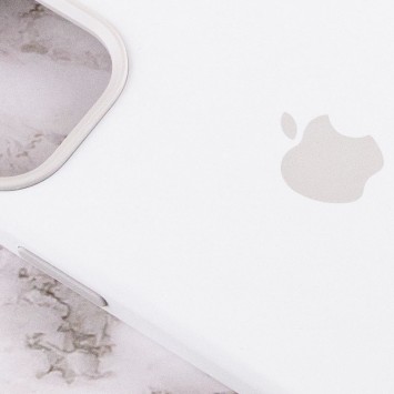 Чехол для Apple iPhone 12 Pro / 12 (6.1"") - Silicone case (AAA) full with Magsafe and Animation (Белый / White) - Чехлы для iPhone 12 Pro - изображение 5