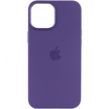Чохол для Apple iPhone 12 Pro / 12 (6.1"") - Silicone case (AAA) full with Magsafe and Animation (Фіолетовий / Amethyst) - Чохли для iPhone 12 Pro - зображення 1 