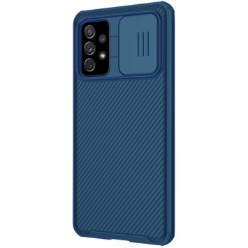Карбоновая накладка для Samsung Galaxy A72 4G / A72 5G - Nillkin Camshield (шторка на камеру) (Синий / Blue) - Чехлы для Samsung Galaxy A72 4G / A72 5G - изображение 2