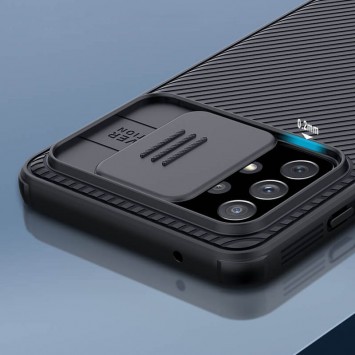 Карбонова накладка для Samsung Galaxy A72 4G/A72 5G - Nillkin Camshield (шторка на камеру) (Чорний/Black) - Чохли для Samsung Galaxy A72 4G / A72 5G - зображення 5 