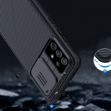 Карбонова накладка для Samsung Galaxy A72 4G/A72 5G - Nillkin Camshield (шторка на камеру) (Чорний/Black) - Чохли для Samsung Galaxy A72 4G / A72 5G - зображення 6 