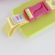 Чохол для Apple iPhone 11 Pro (5.8"") - Handfree з кольоровим ремінцем (Жовтий)