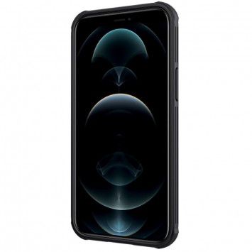 Карбоновая накладка (шторка на камеру) для Apple iPhone 13 (6.1"") - Nillkin Camshield (Черный / Black) - Чехлы для iPhone 13 - изображение 4