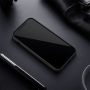 Карбоновая накладка для Apple iPhone 13 Pro Max - Nillkin Synthetic Fiber series (Черный)