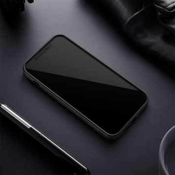 Карбонова накладка iPhone 13 Pro Max - Nillkin Synthetic Fiber series (Чорний) - Чохли для iPhone 13 Pro Max - зображення 5 