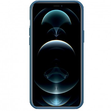 Чехол для Apple iPhone 13 Pro - Nillkin Matte Magnetic Pro (Синий / Blue) - Чехлы для iPhone 13 Pro - изображение 1