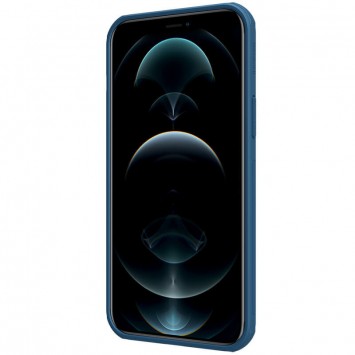 Чехол для Apple iPhone 13 Pro - Nillkin Matte Magnetic Pro (Синий / Blue) - Чехлы для iPhone 13 Pro - изображение 3