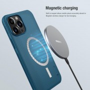 Чехол для Apple iPhone 13 Pro - Nillkin Matte Magnetic Pro (Синий / Blue)