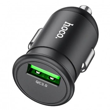 Автомобільне зарядне Hoco Z43 QC3.0 (1USB/18W) (Чорний) - Автомобільні зарядні пристрої - зображення 2 