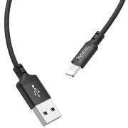 Кабель заряджання для iPhone - Hoco X14 Times Speed Lightning Cable (1m) (Чорний)