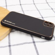 Кожаный чехол для Apple iPhone 11 (6.1"") - Xshield (Черный / Black)