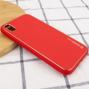 Шкіряний чохол Xshield для Apple iPhone X/XS (5.8"") (Червоний / Red)