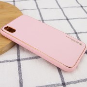 Кожаный чехол Xshield для Apple iPhone X / XS (5.8"") (Розовый / Pink)