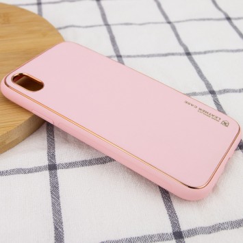 Шкіряний чохол Xshield для Apple iPhone X/XS (5.8"") (Рожевий / Pink) - Чохли для iPhone XS - зображення 1 