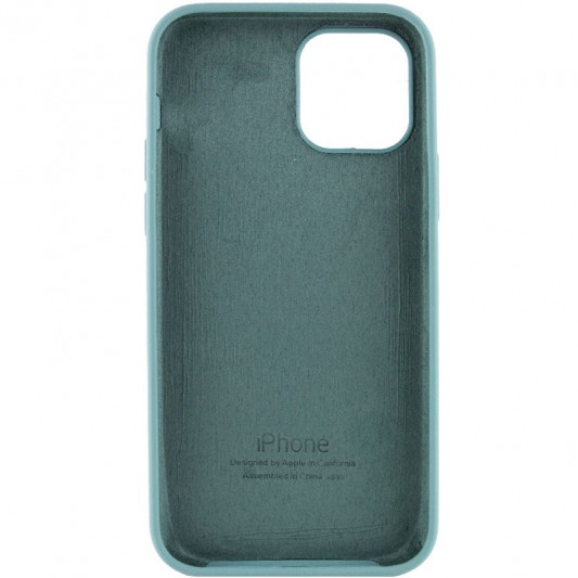 Чохол для Apple iPhone 12 Pro/12 (6.1"") - Silicone Case Full Protective (AA) (Зелений / Light cactus) - зображення 1 