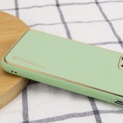 Кожаный чехол для Apple iPhone 12 (6.1"") - Xshield (Зеленый / Pistachio)