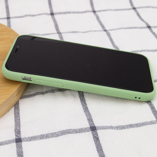 Шкіряний чохол для Apple iPhone 12 (6.1"") - Xshield (Зелений / Pistachio) - зображення 3 
