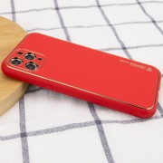 Кожаный чехол для Apple iPhone 12 Pro Max - Xshield (Красный / Red)