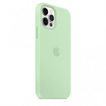 Чехол для Apple iPhone 13 Pro Max - Silicone Case Full Protective (AA) (Зеленый / Pistachio) - Чехлы для iPhone 13 Pro Max - изображение 1