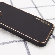 Шкіряний чохол для Apple iPhone 13 Pro Max - Xshield (Чорний / Black)