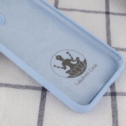 Чехол для Apple iPhone 12 (6.1"") - Silicone Case Lakshmi Square Full Camera (Голубой / Mist blue)