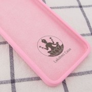 Чохол для Apple iPhone 12 (6.1"") - Silicone Case Lakshmi Square Full Camera (Рожевий / Light pink)