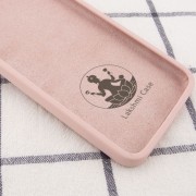 Чехол для Apple iPhone 12 (6.1"") - Silicone Case Lakshmi Square Full Camera (Розовый / Pink Sand)