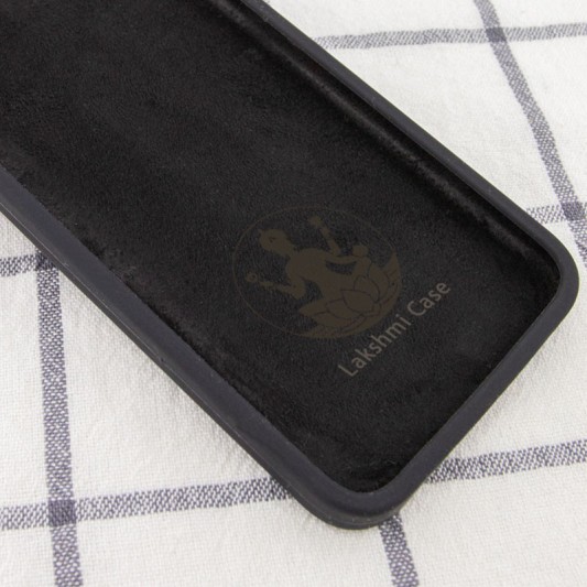 Чохол для Apple iPhone 12 (6.1"") - Silicone Case Lakshmi Square Full Camera (Чорний / Black) - зображення 1 