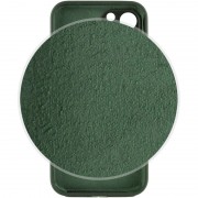 Чехол для Apple iPhone 12 Pro (6.1"") - Silicone Case Lakshmi Square Full Camera (Зеленый / Cyprus Green)