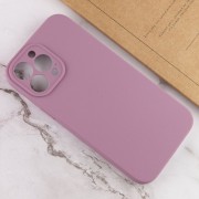 Чехол для Apple iPhone 12 Pro (6.1"") - Silicone Case Lakshmi Square Full Camera (Лиловый / Lilac Pride)
