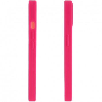 Чехол для Apple iPhone 12 Pro (6.1"") - Silicone Case Lakshmi Square Full Camera (Розовый / Barbie pink) - Чехлы для iPhone 12 Pro - изображение 3